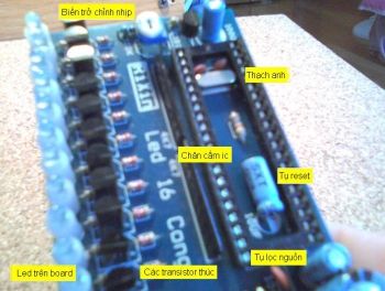 Microcontroller circuit set.
